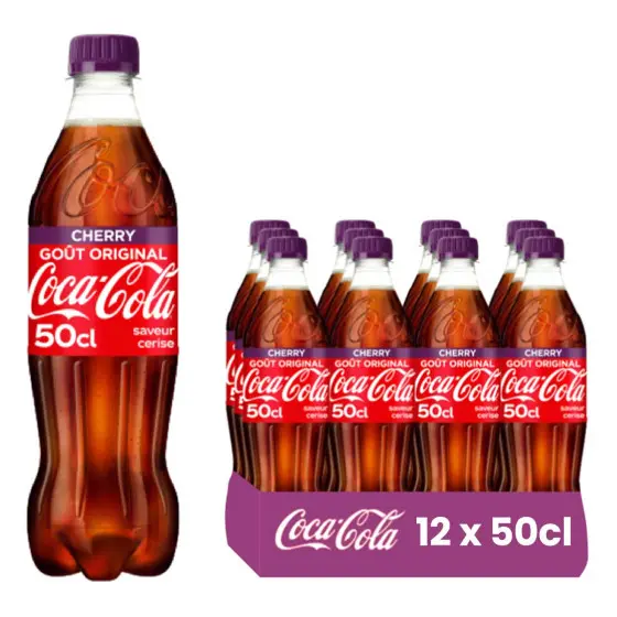COCA COLA CHERRY 50CL X12 FR