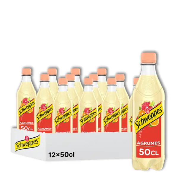 SCHWEPPES AGRUME 50CL X12
