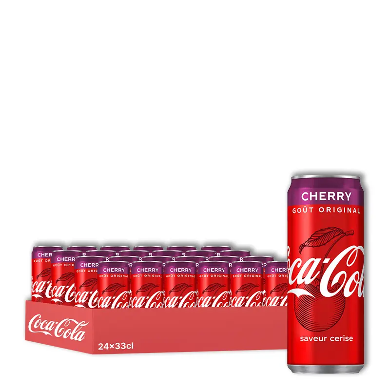 COCA COLA CHERRY 33CL X24 FR SLIM