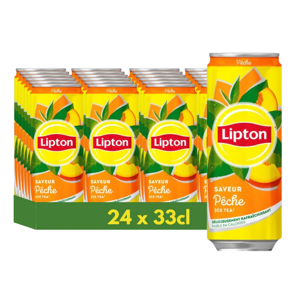 LIPTON ICE TEA PECHE 33CL X24 SLIM FR
