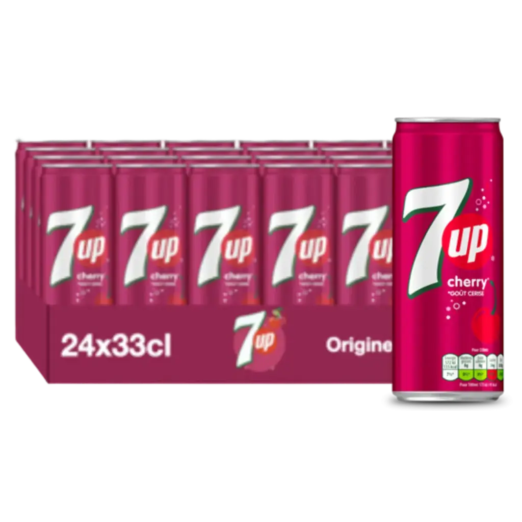 7UP CHERRY 33CL X24