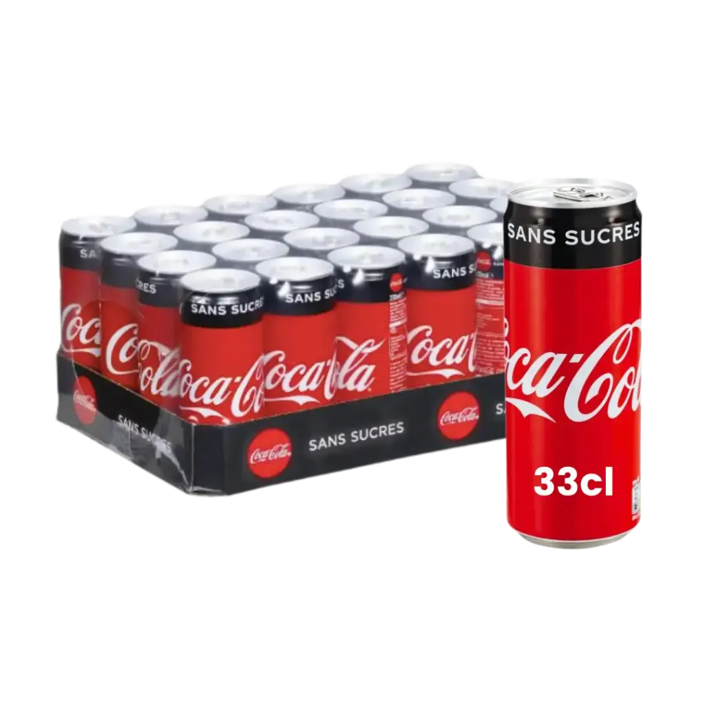 COCA COLA ZERO 33CL X24 FR SLIM