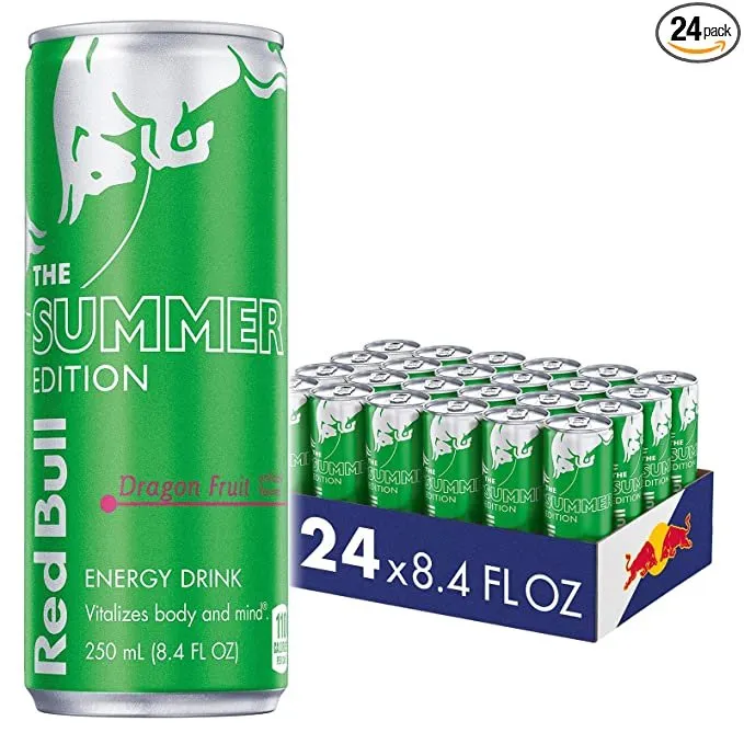 RED BULL FRUIT DU DRAGON  24 X 25CL