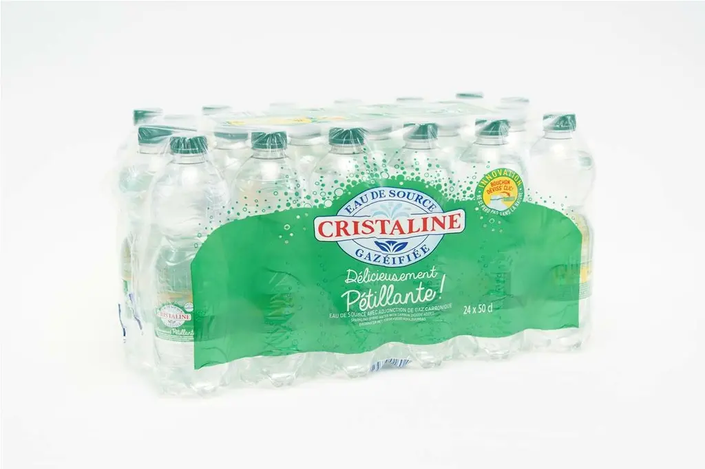 CRISTALINE GAZEUSE 50CL X24 PET
