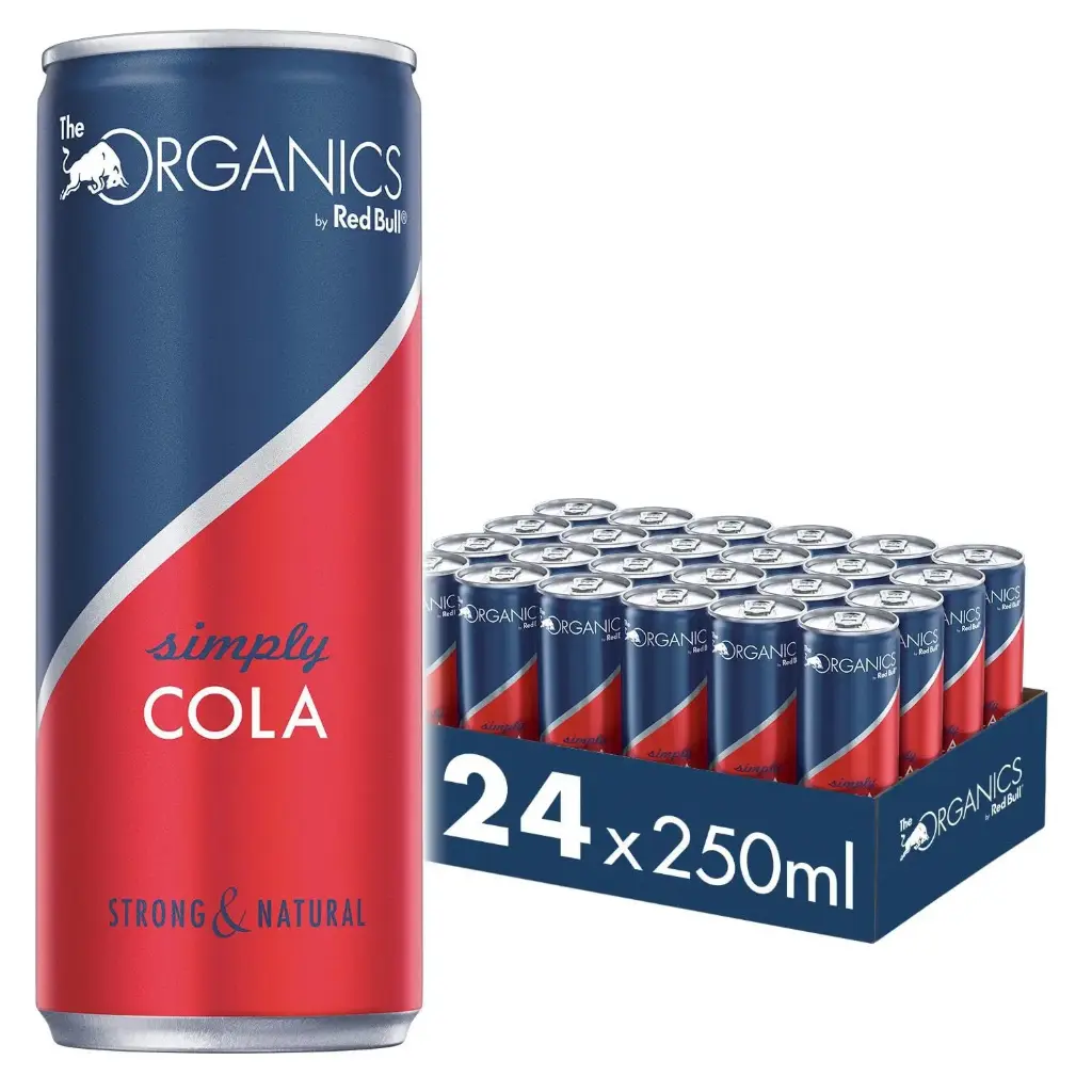 RED BULL ORGANICS COLA 25CL X24