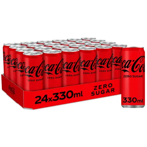 COCA COLA ZERO 33CL X24 SLIM UE 