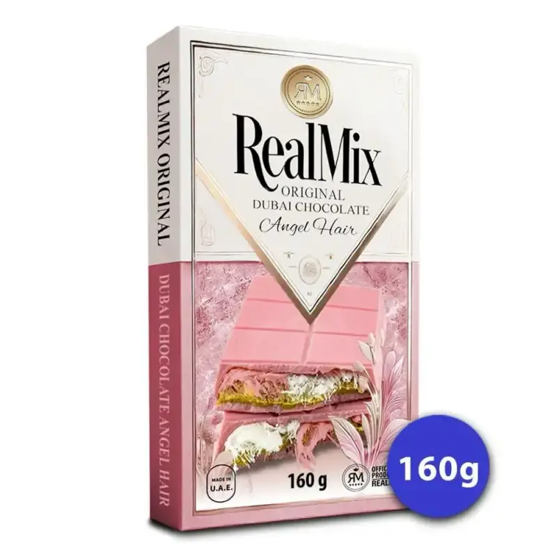 REAL MIX DUBAI CHOCOLATE ANGEL AIR 160G