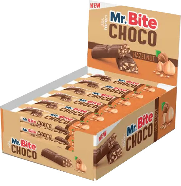 MR BITE CLIFF CARAMEL HAZELNUT 5X175G