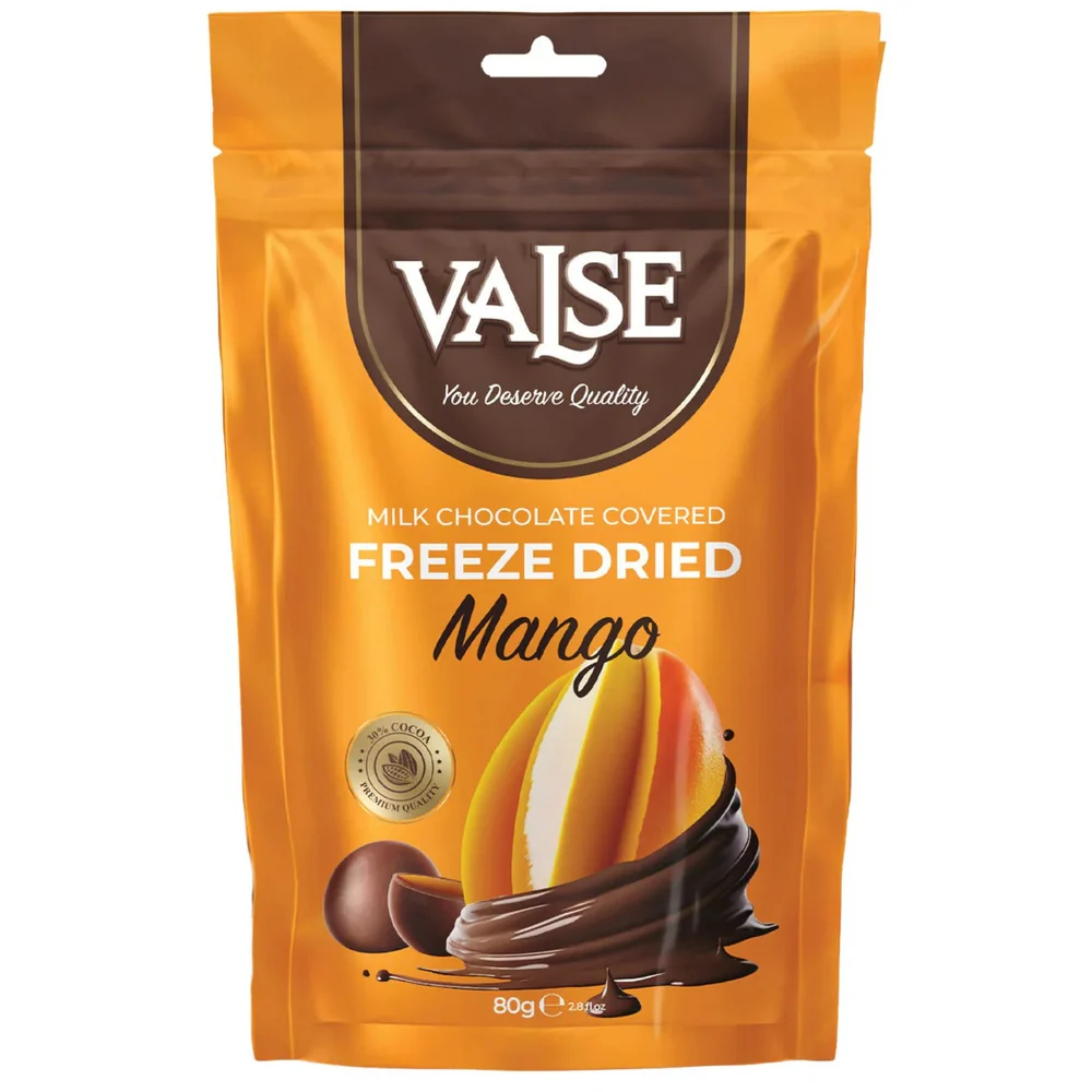 VALSE MANGO FREEZE DRIED MILK CHOCOLATE 80G
