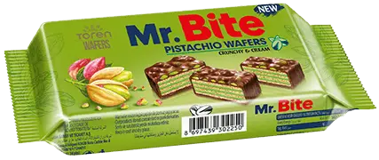 MASTER CASE MR BITE PISTACHIO WAFERS 35G