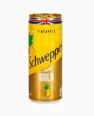 SCHWEPPES GOLD PEACH 24CL X24