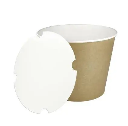POT CARTON BUCKET 85OZ AVEC COUVERCLE X50PCS