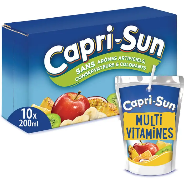 CAPRI-SUN MULTIFRUITS 200ML X10X4 FR