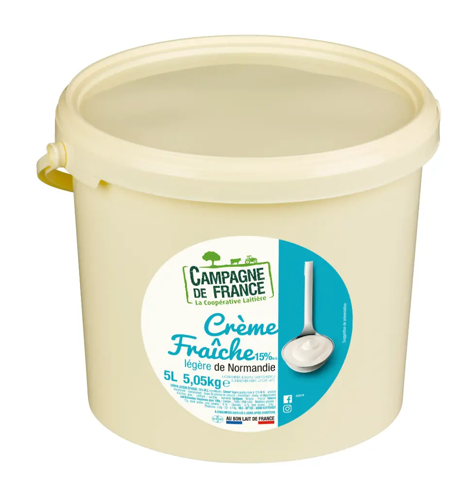 CREME FRAICHE 15% LEGERE CDF 5L