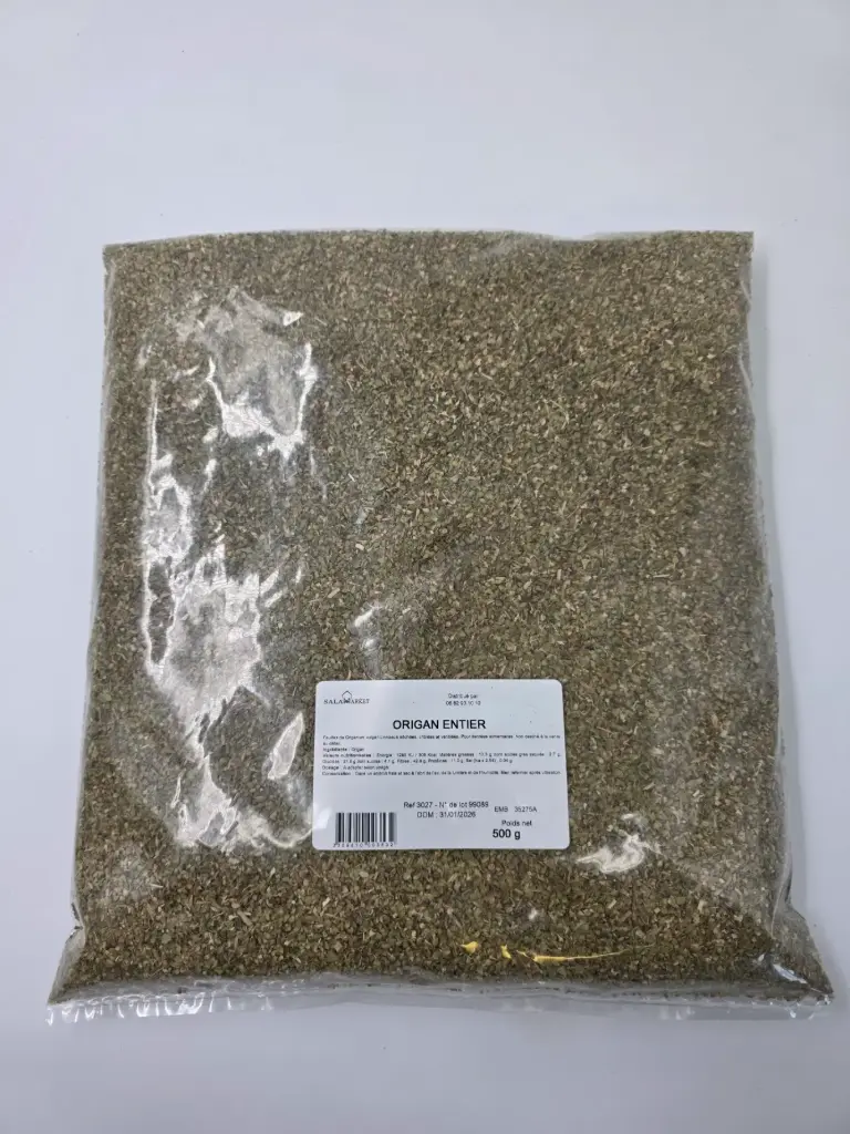 ORIGAN ENTIER 500G SALAMARKET