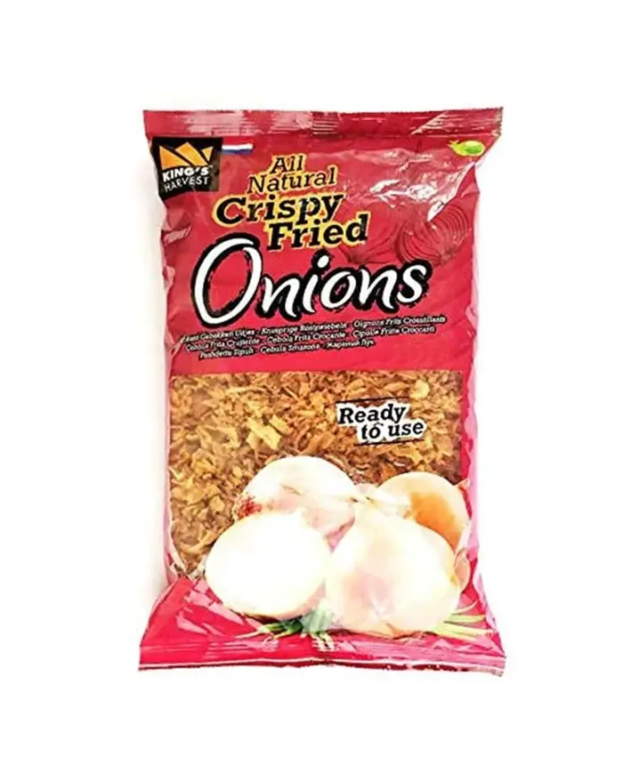 CRISPY FRIED ONIONS KING'S HARVEST 500G {C10}