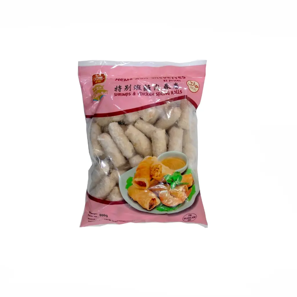 NEMS CREVETTES POULET FOO SENG 800G