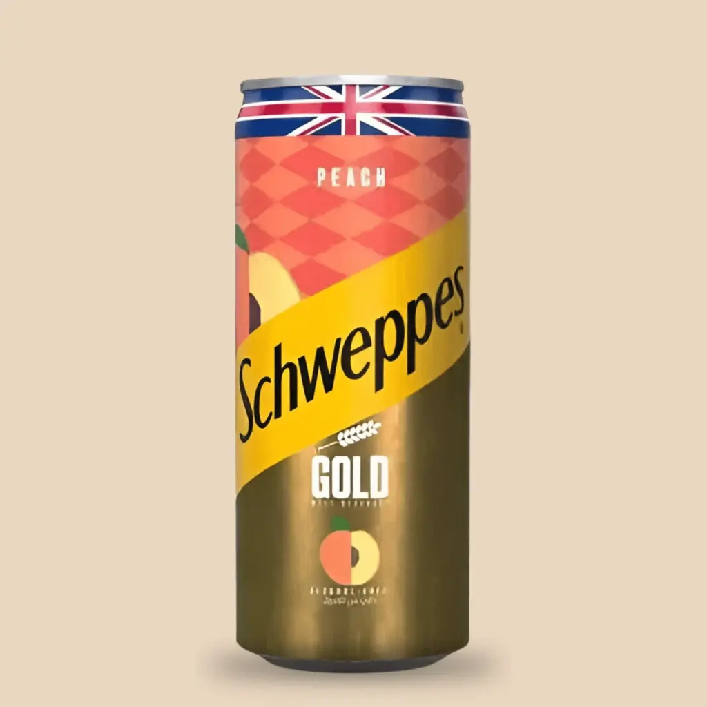 SCHWEPPES GOLD PECHE 33CL X24