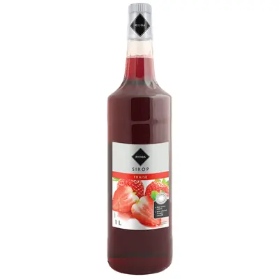 SIROP RIOBA FRAISE 1L {C6}