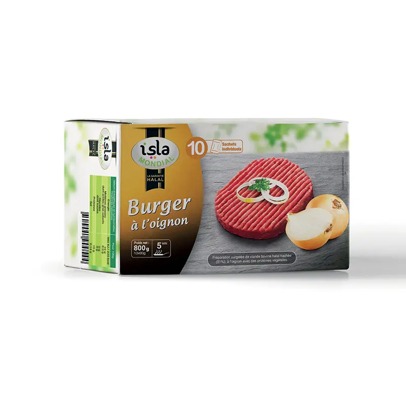 STEAK BURGER A L'OIGNON AVS ISLA MONDIAL 800G