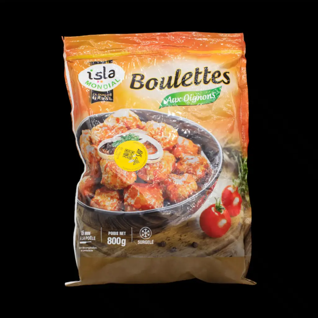 BOULETTES AUX OIGNONS ISLA MONDIAL 800G