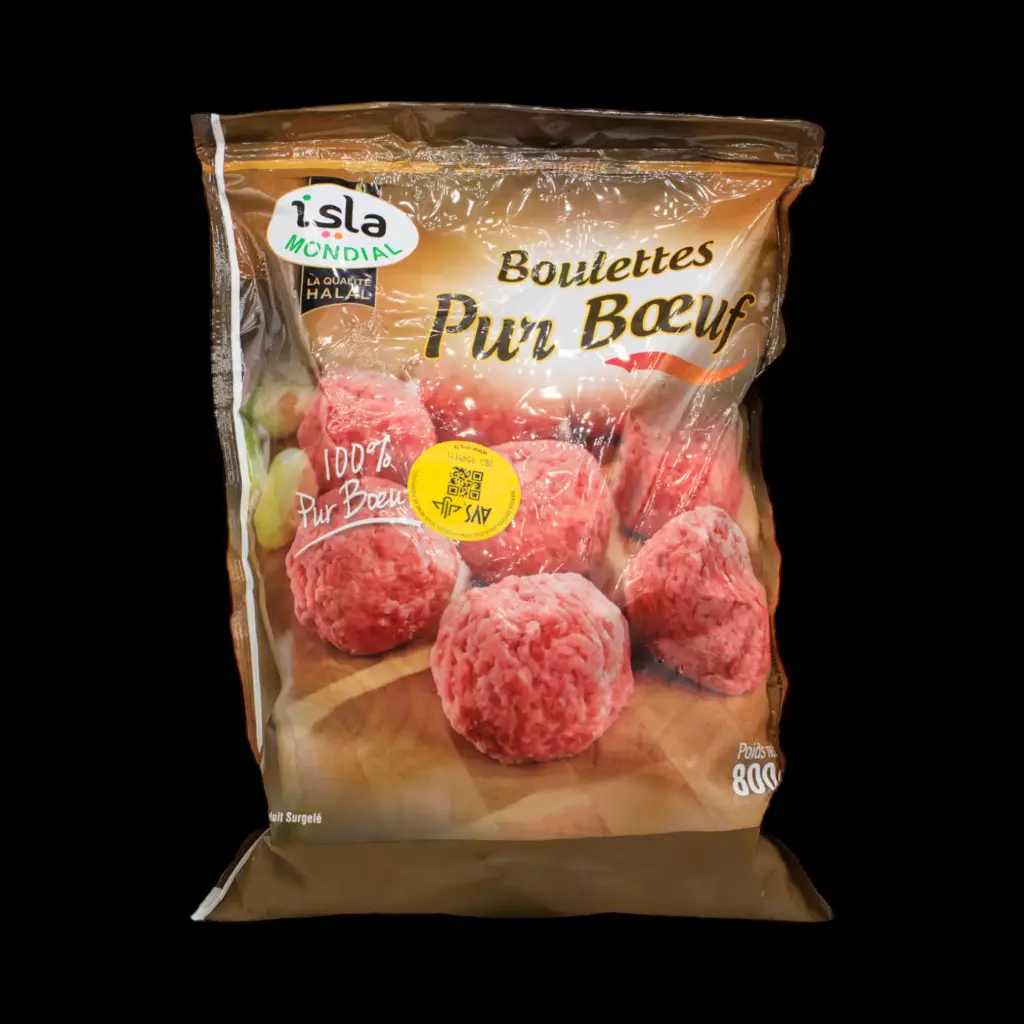 BOULETTES PUR BOEUF 800G ISLA MONDIAL