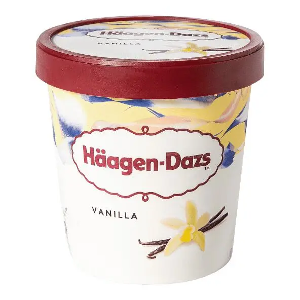 GLACE VANILLE 95ML HAAGEN DAZS