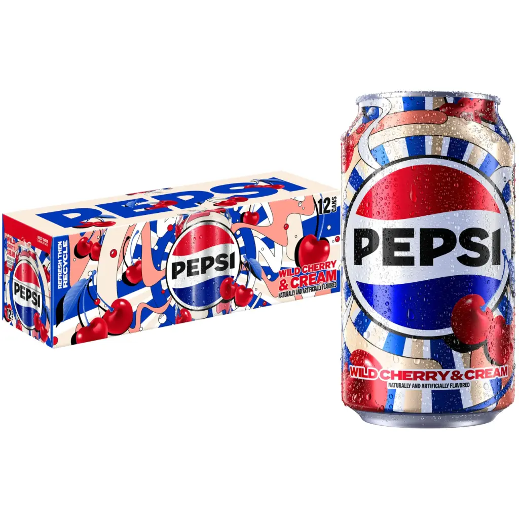 PEPSI WILD CHERRY & CREAM 12x355ML