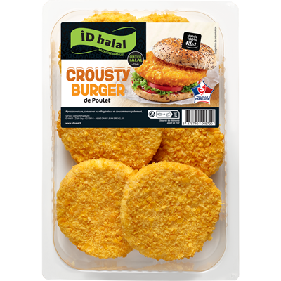CROUSTY BURGER 720G ID HALAL