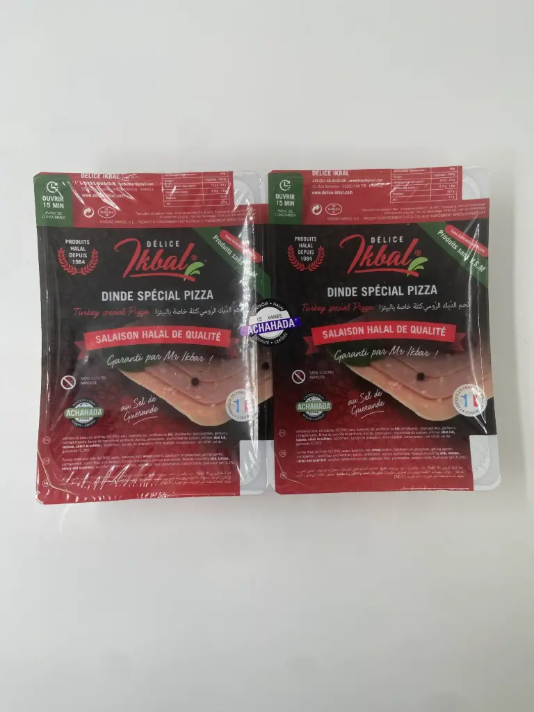 DINDE SPECIAL PIZZA TRANCHEE AU KG IKBAL