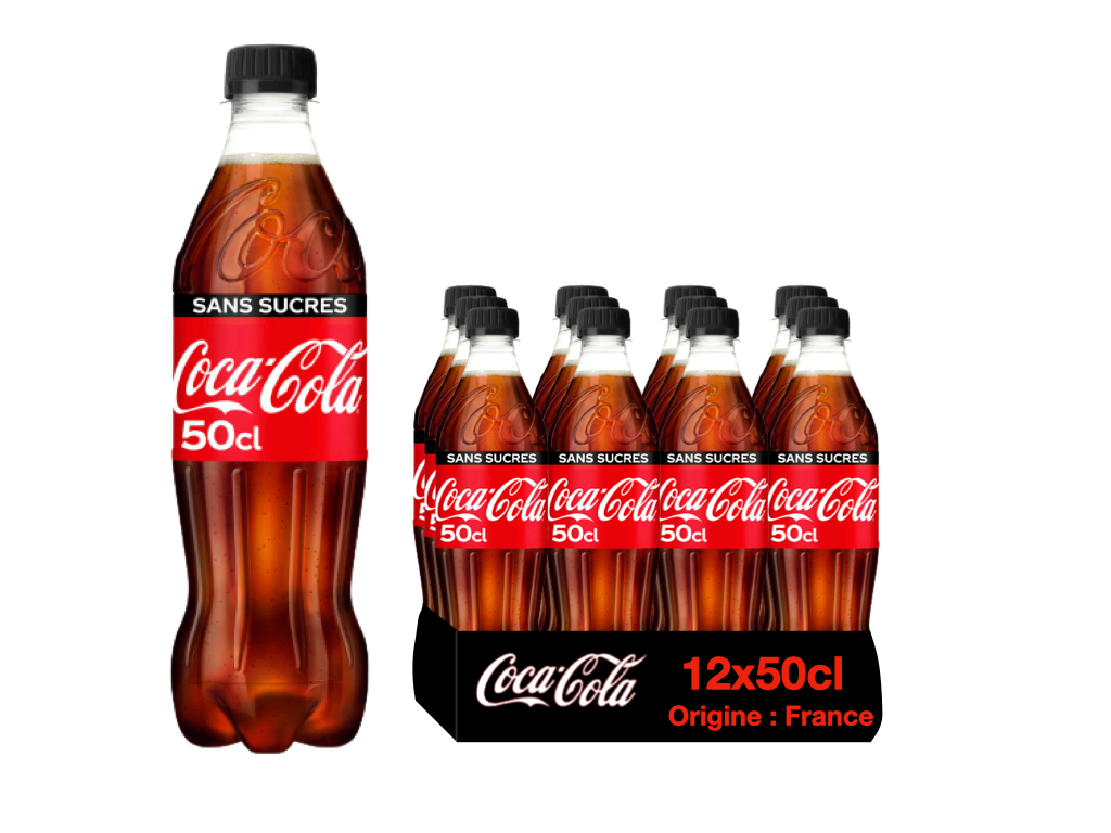 COCA COLA ZERO 12X50CL FR