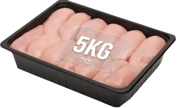 AIGUILLETTES DE POULET BARQUETTE 2X5KG