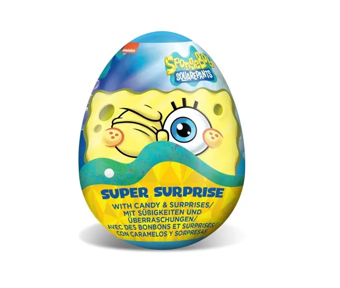OEUF SURPRISE LICENCE MIX JELLYBEANS (1 DISPLAY DE 18)