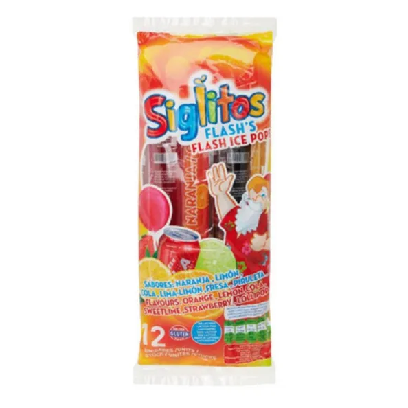 SACHET DE 12 SUCETTES A CONGELER SIGLITOS 960ML X12