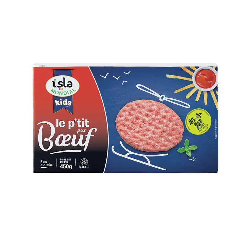 STEAK LE PTIT PUR BOEUF AVS 45GX10 450G ISLA MONDIAL
