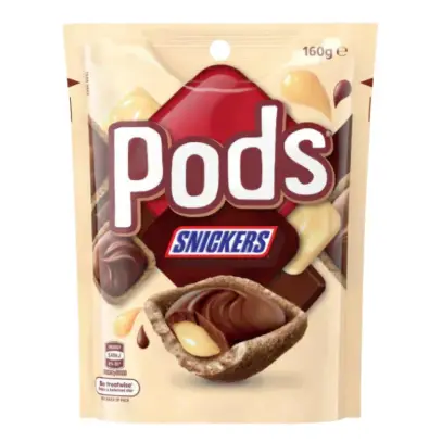 PODS SNICKERS 15X160G - SNICKERS DOSETTES
