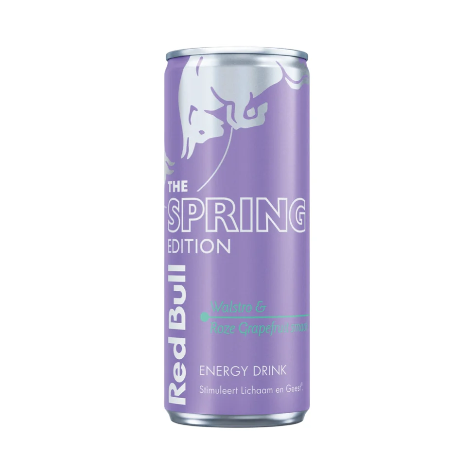 RED BULL SPRING WALSTRO & ROZE GRAPEFRUIT SMAAK 12 X 250ML