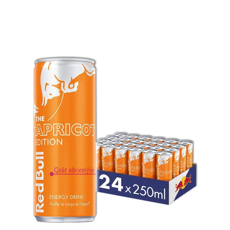 RED BULL ABRICOT FRAISE 24 x 250ML