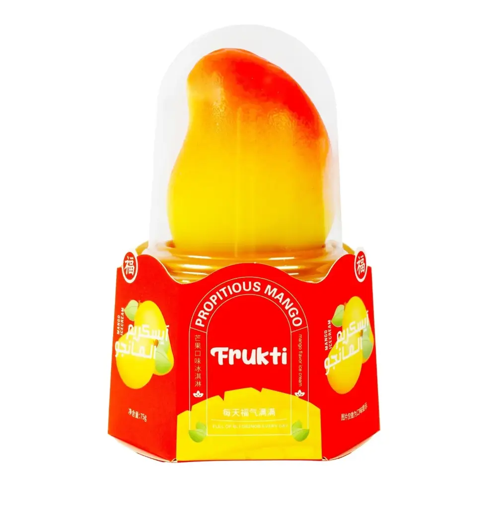 FRUKTI ICECREAM MANGO TROMPE L'OEUIL 12 X 75G