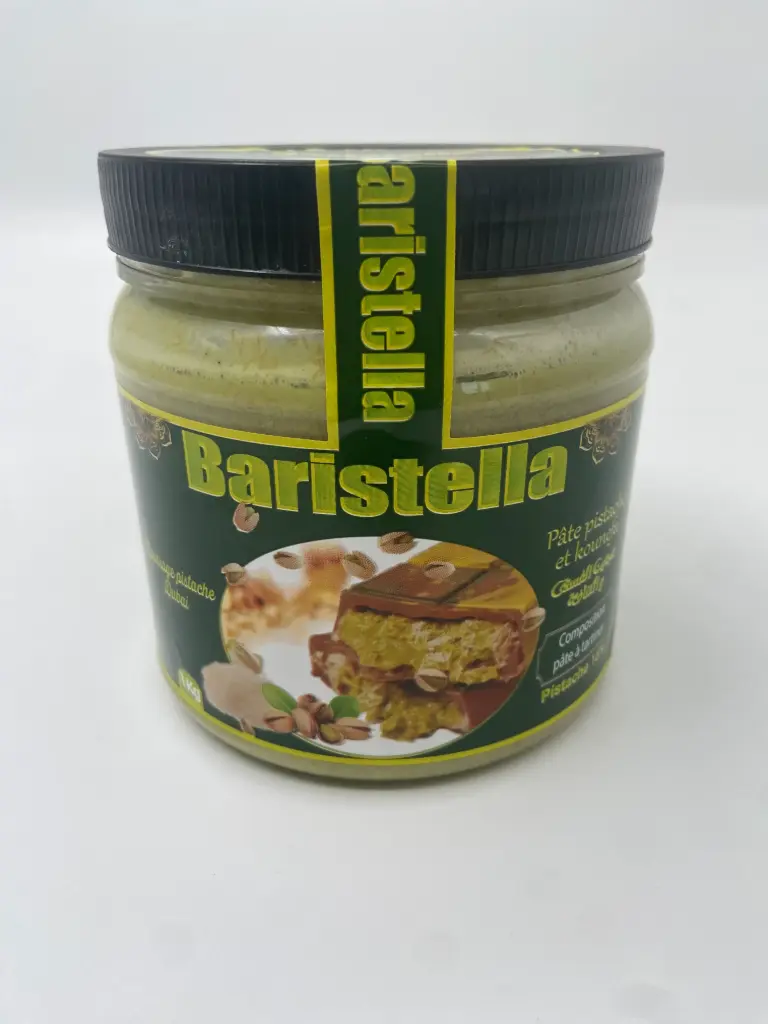 PATE A TARTINER BARISTELLA PISTACHE ET KOUNEFA 1KG {C6}