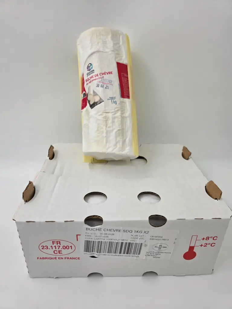 BUCHE DE CHEVRE SDQ 1KG {C2}