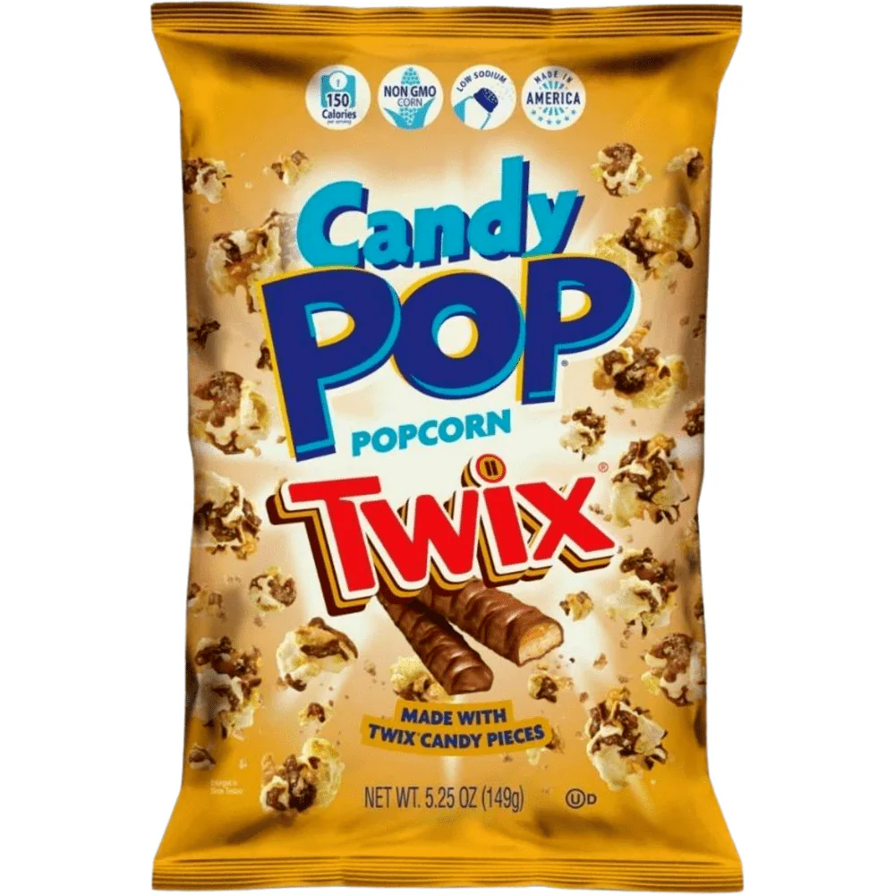 CANDY POP TWIX POPCORN 149G X12