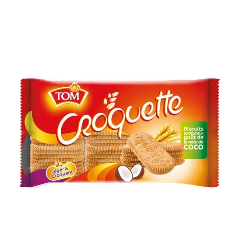 TOM CROQUETTE BISCUITS GOUT DE NOIX DE COCO 215G