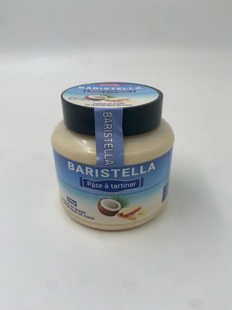 BARISTELLA CHOCOLAT BLANC FLOCON NOIX DE COCO 330G
