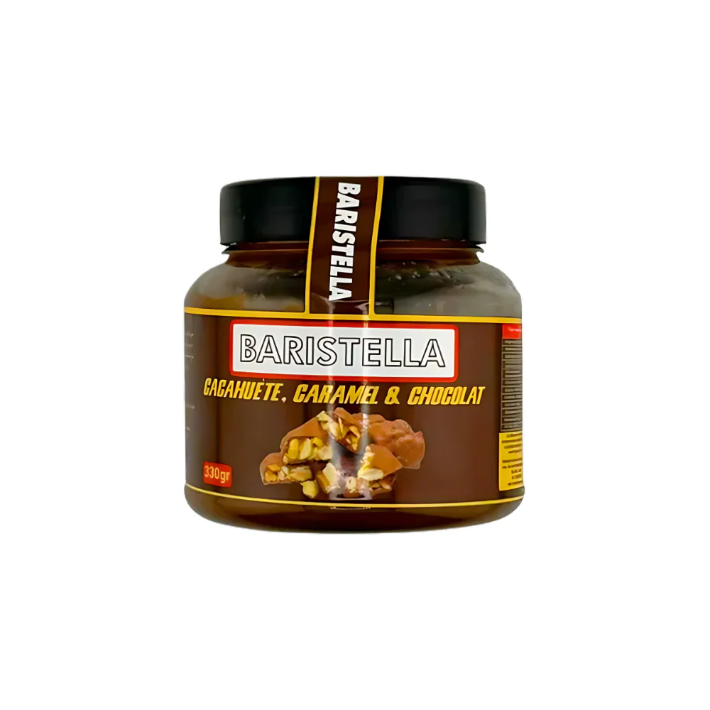 BARISTELLA CACAHUETTE, CARAMEL & CHOCOLAT 330G