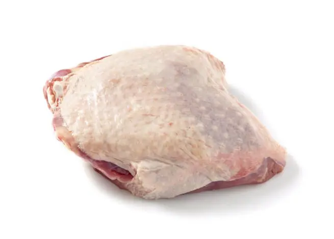 CUISSE DE DINDE S/OS A/PEAU AU KG ID HALAL