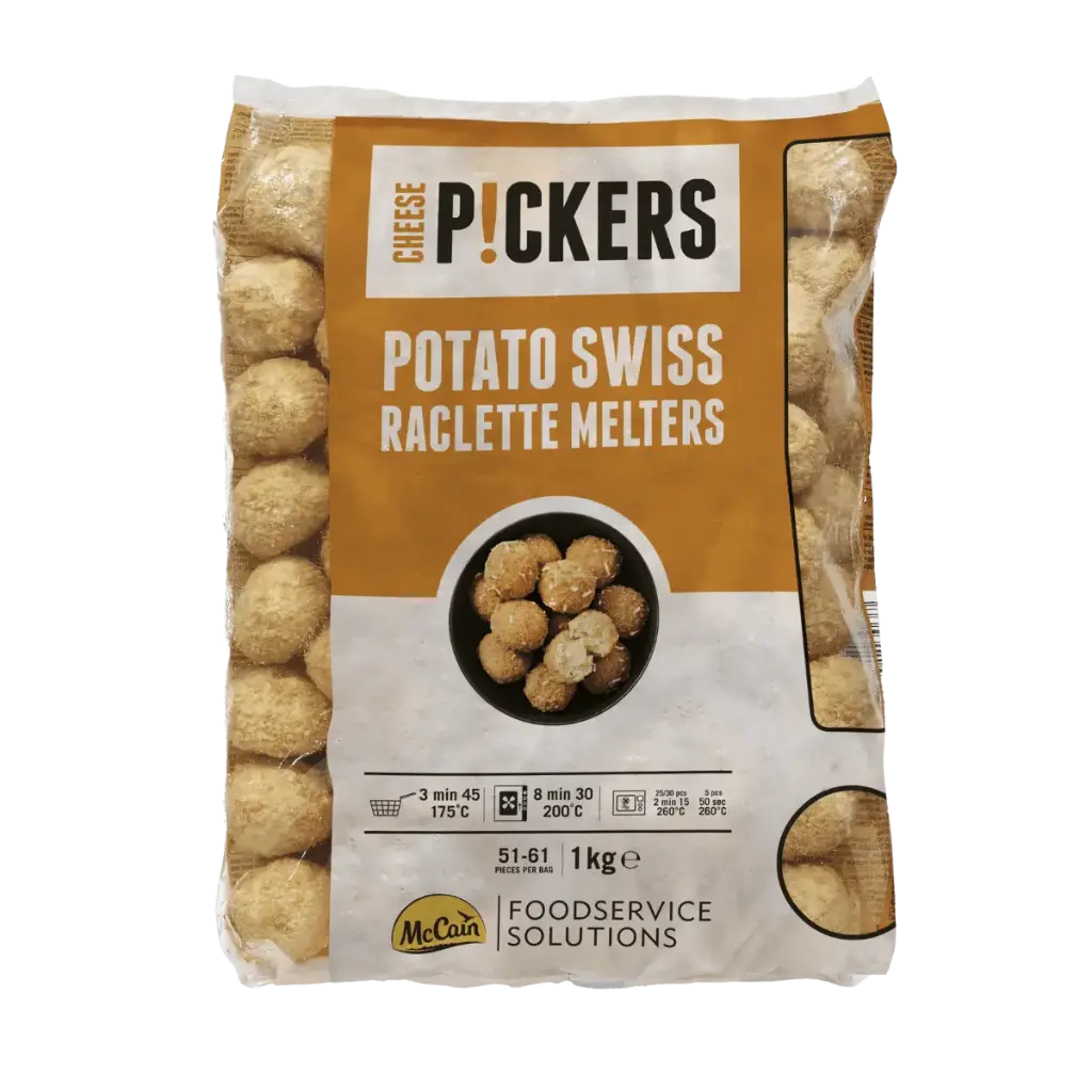 POTATO SWISS RACLETTE MCCAIN 1KG {C6}