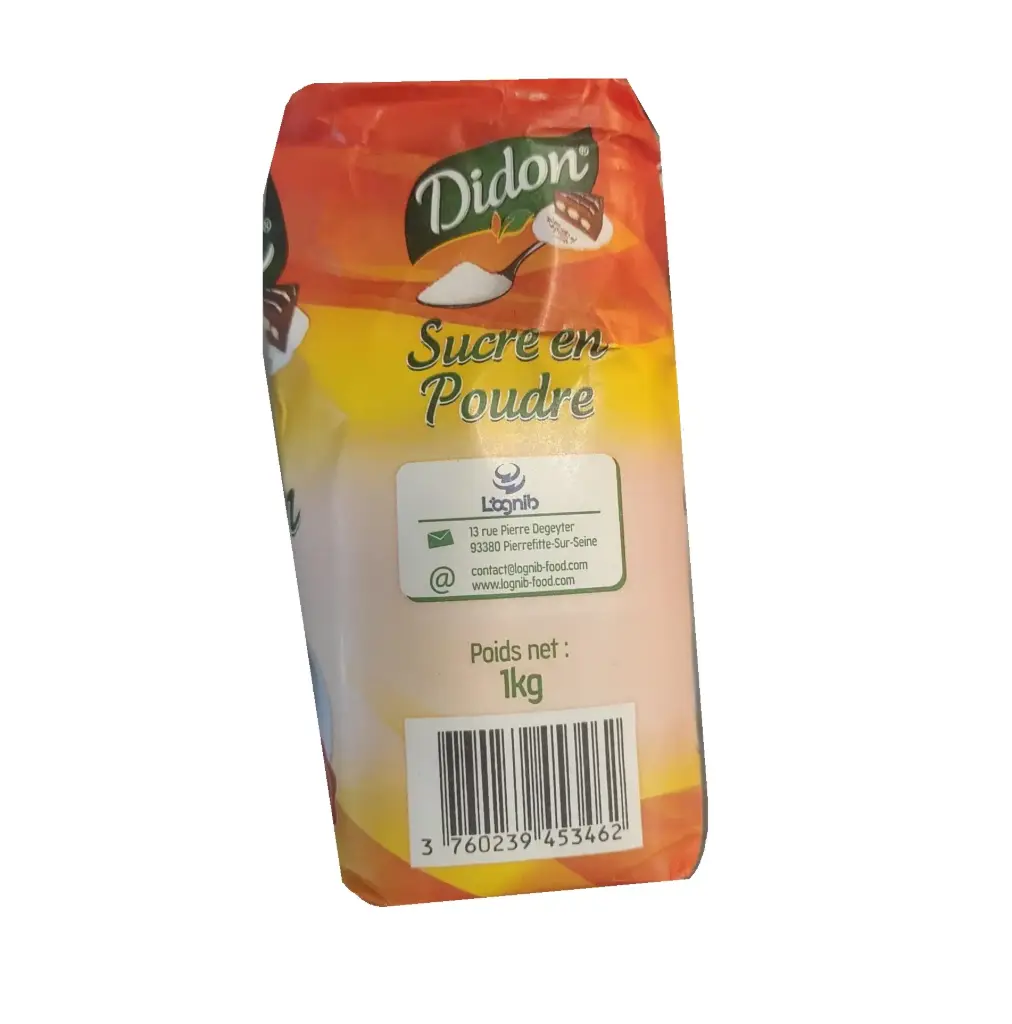 SUCRE EN POUDRE 1KG DIDON