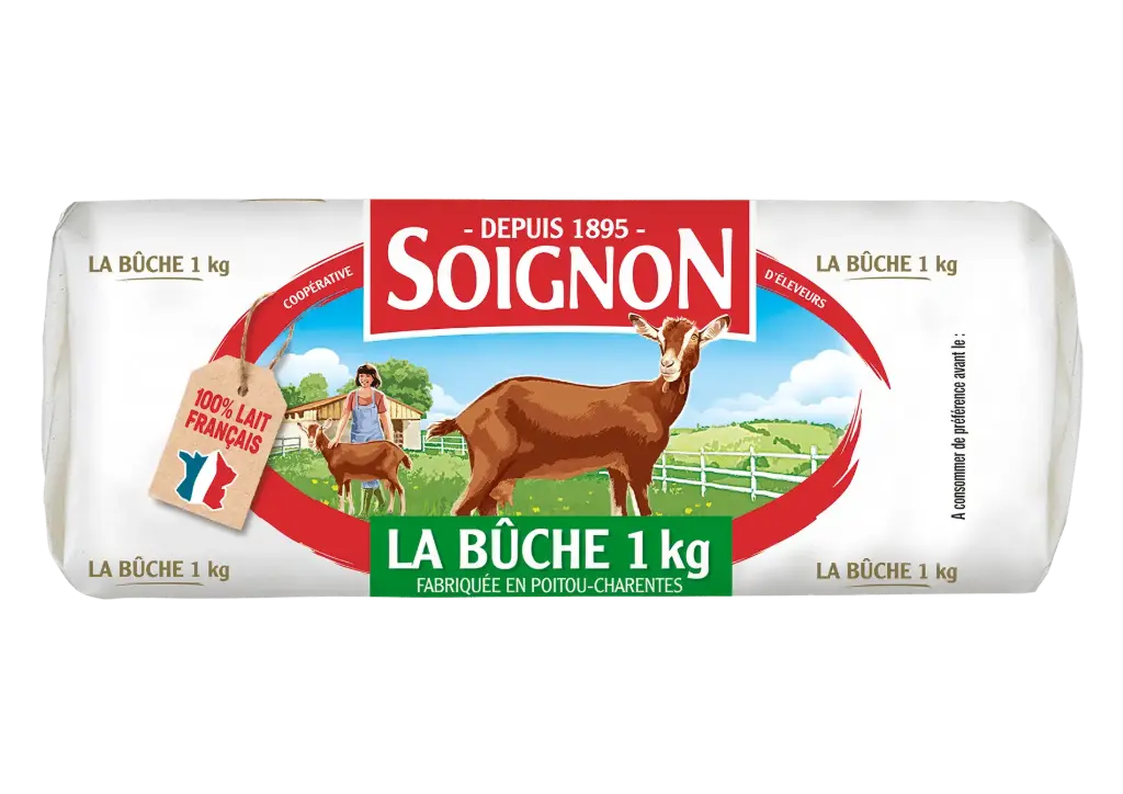 BUCHE DE CHEVRE SOIGNON 1KG