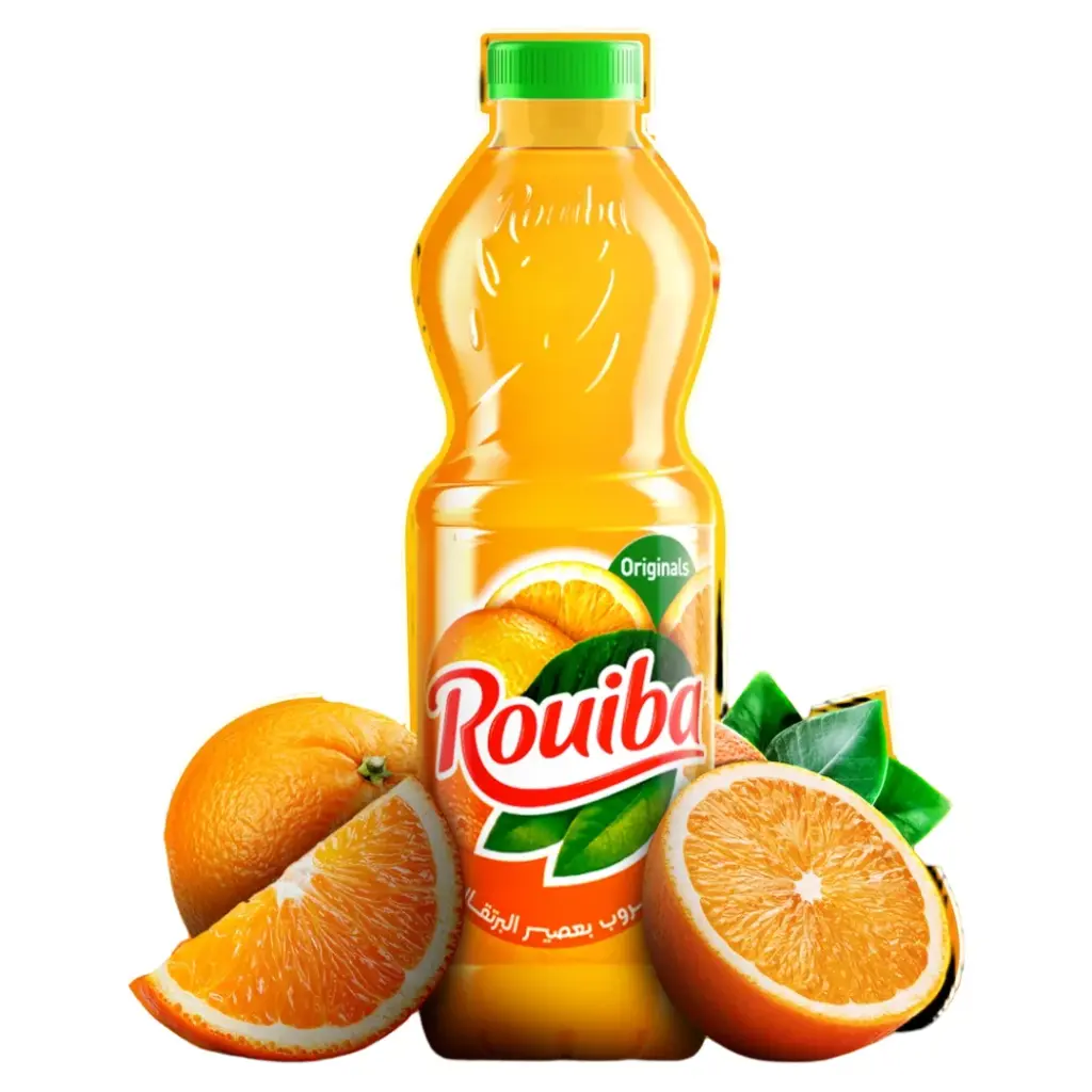 JUS ROUIBA ORANGE PET 2L X6